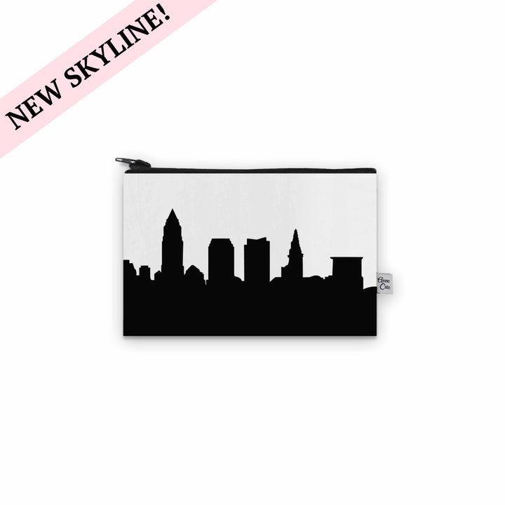 Cleveland OH Skyline Canvas Mini Purse