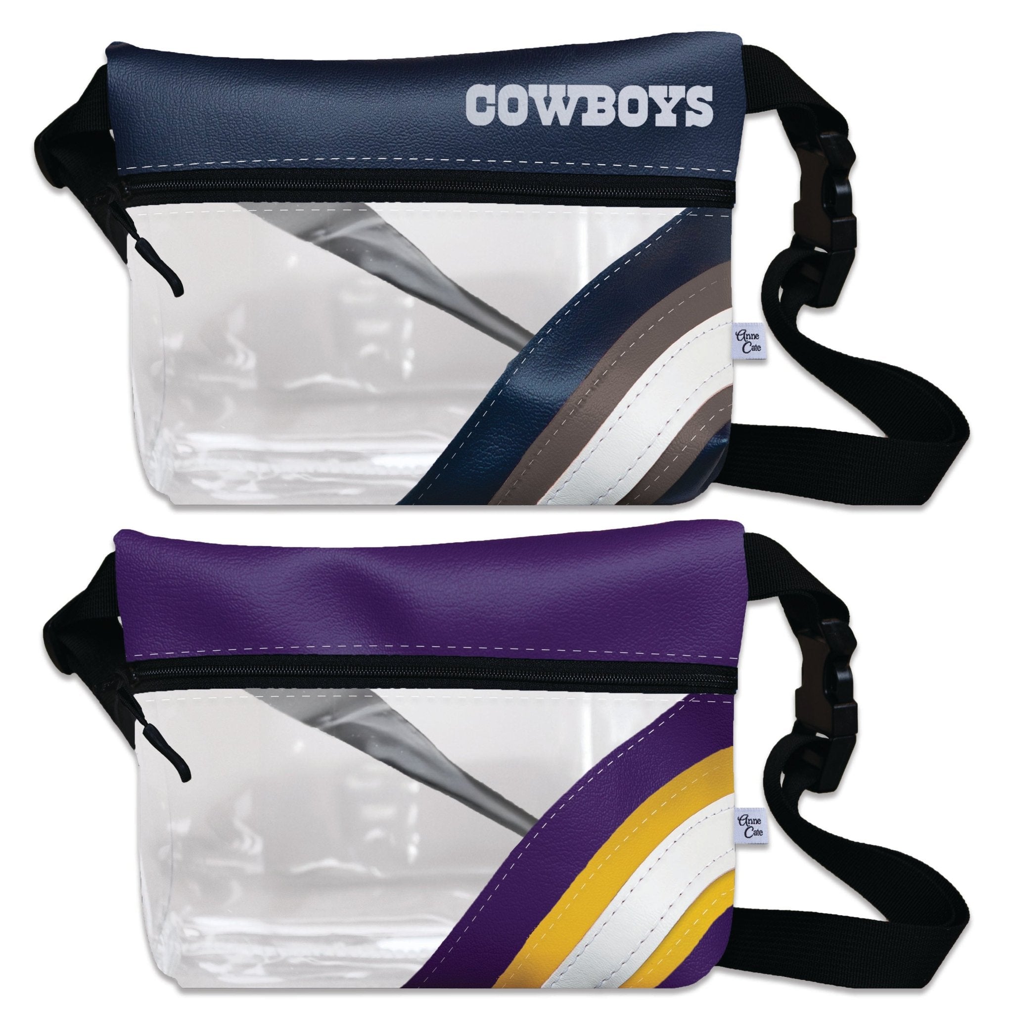 Clear Stripe Belt Bag Fanny Pack - Custom - Anne Cate