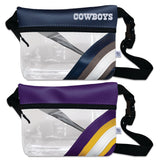 Clear Stripe Belt Bag Fanny Pack - Custom