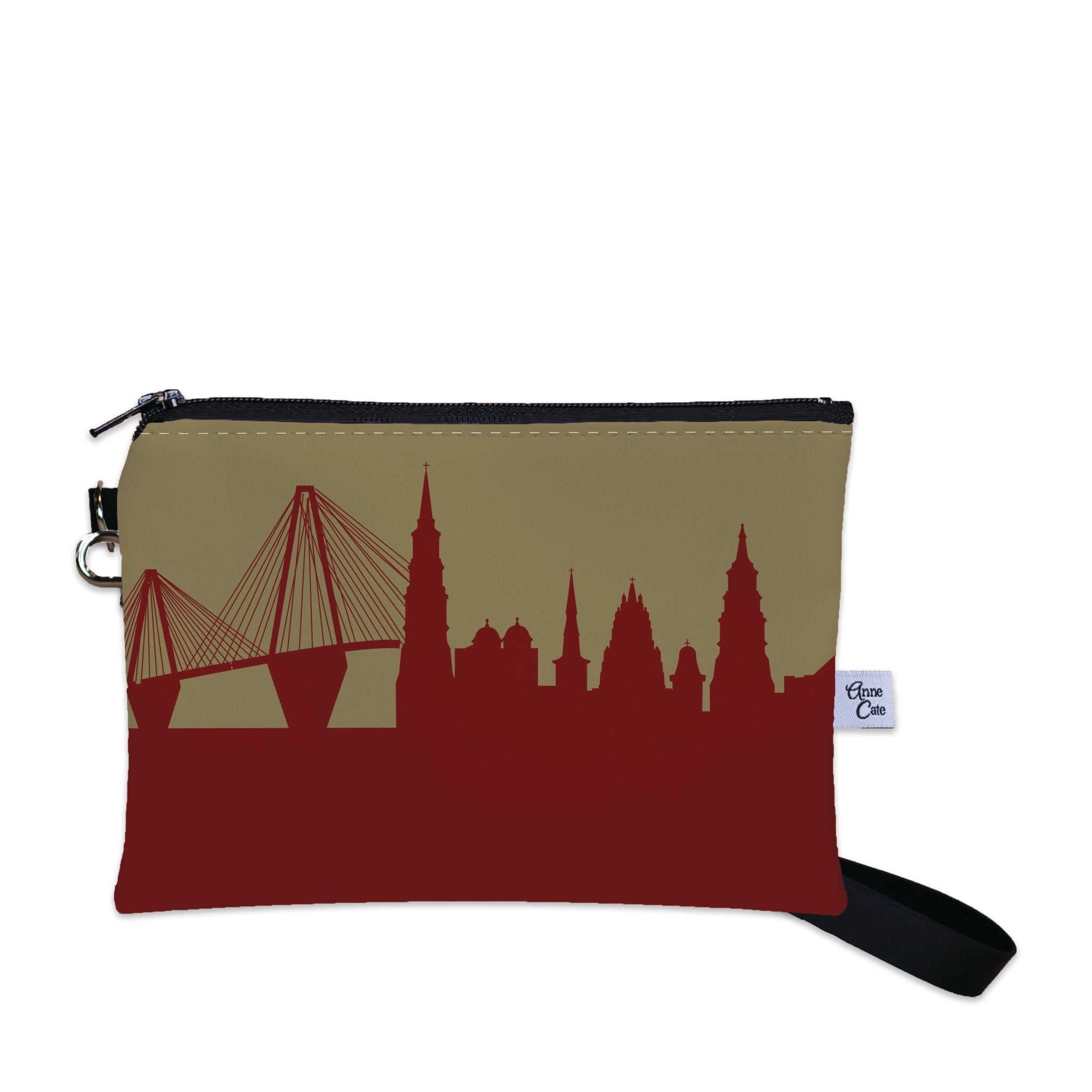 College of Charleston Football Stadium Skyline Game Day Wristlet - Anne Cate