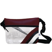 Collegiate Football Stadium Clear Stripe Game Day Fanny Pack - Anne Cate
