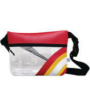 Collegiate Football Stadium Clear Stripe Game Day Fanny Pack - Anne Cate