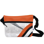 Collegiate Football Stadium Clear Stripe Game Day Fanny Pack - Anne Cate