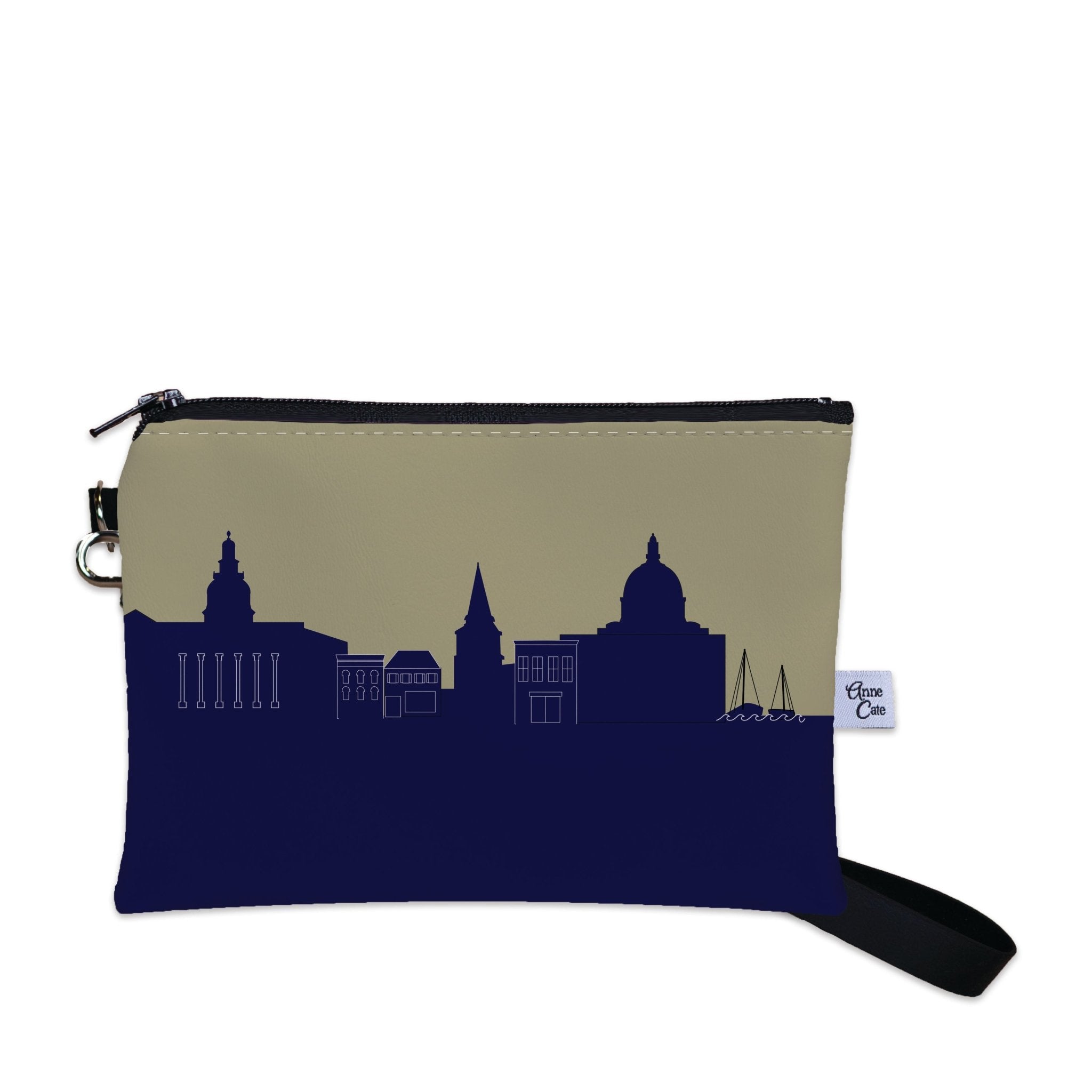 Collegiate Football Stadium Skyline Game Day Wristlet - Anne Cate