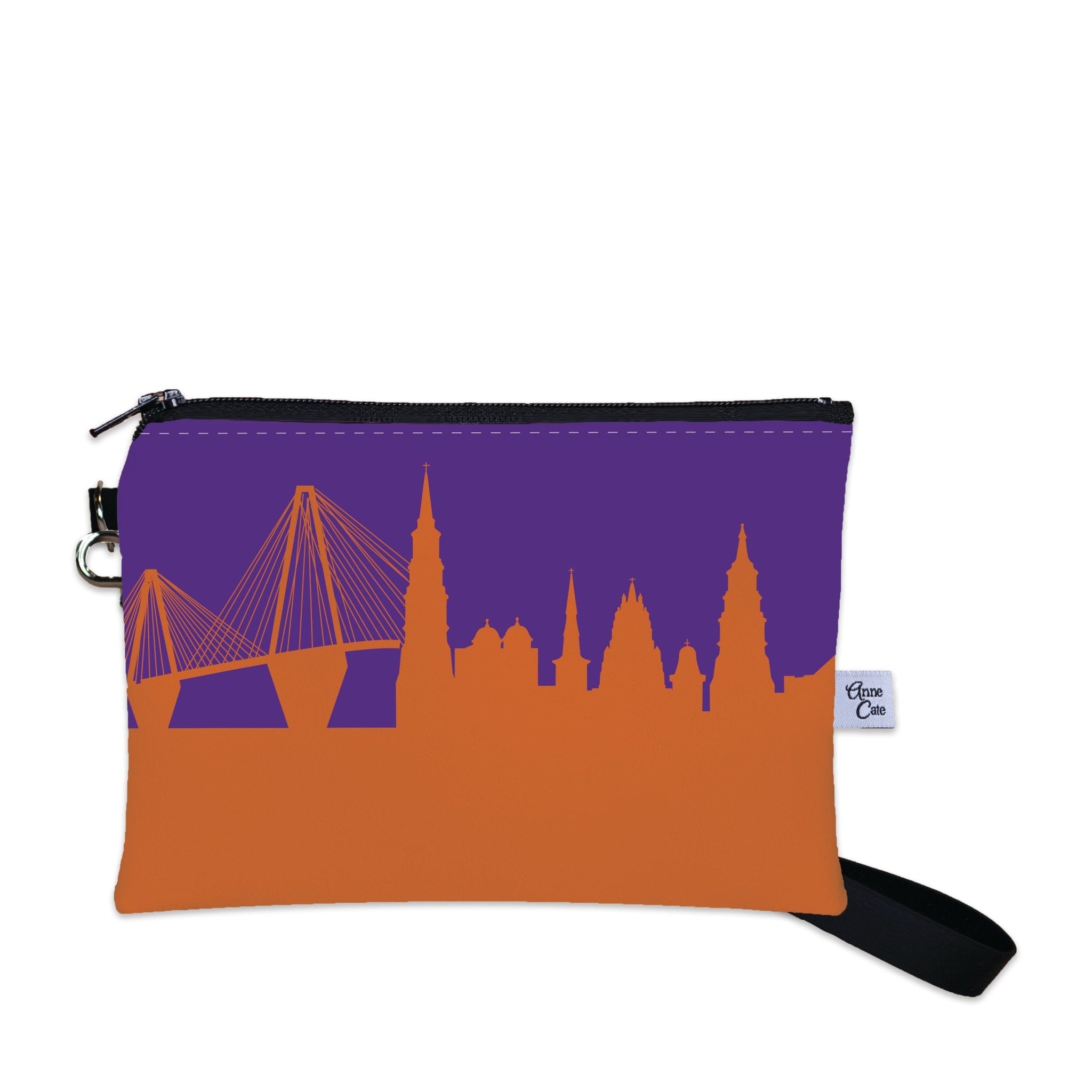 Collegiate Football Stadium Skyline Game Day Wristlet - Anne Cate