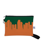 Collegiate Football Stadium Skyline Game Day Wristlet - Anne Cate