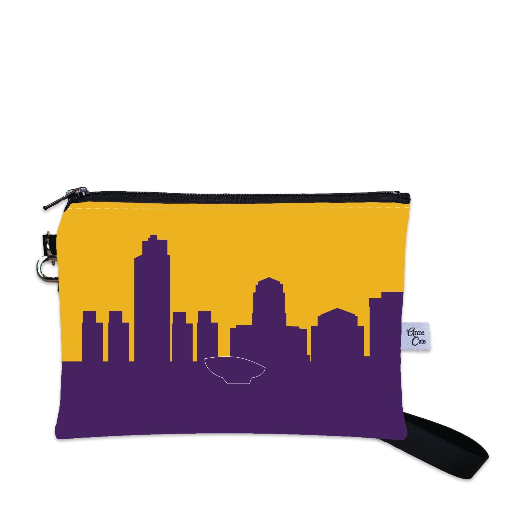 Collegiate Football Stadium Skyline Game Day Wristlet - Anne Cate