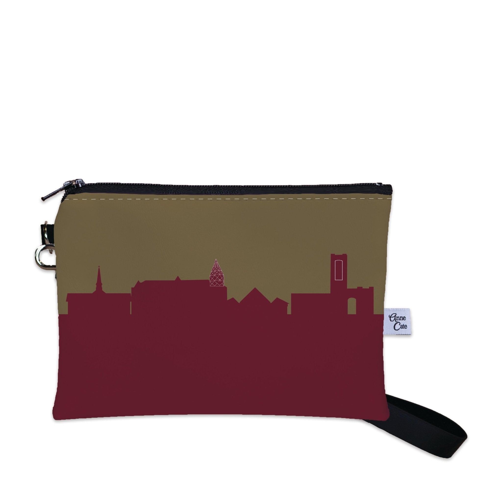 Collegiate Football Stadium Skyline Game Day Wristlet - Anne Cate