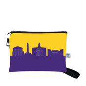 Collegiate Football Stadium Skyline Game Day Wristlet - Anne Cate