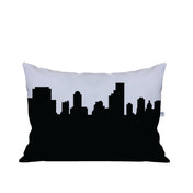 Columbia SC Skyline Lumbar Pillow - Anne Cate