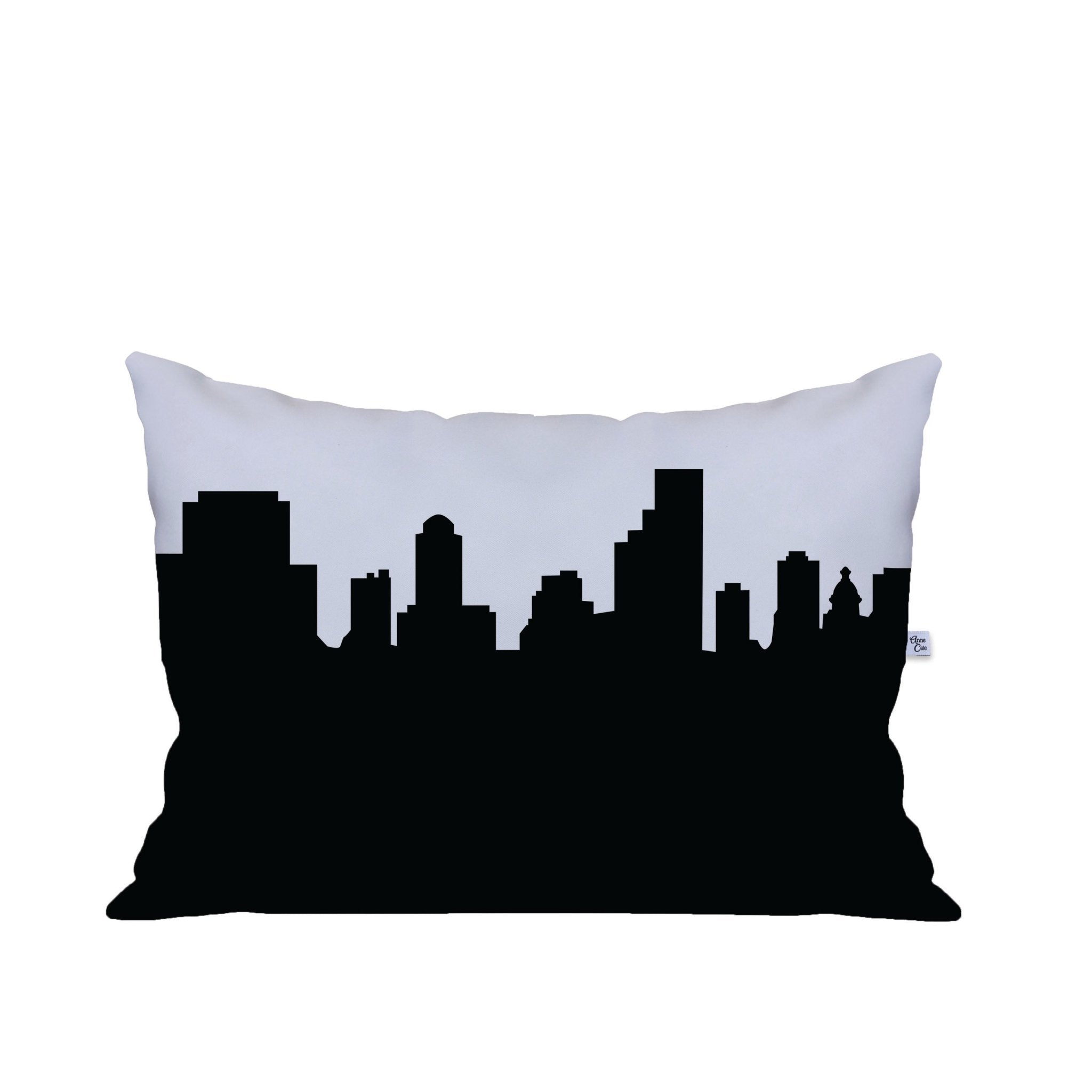 Columbia SC Skyline Lumbar Pillow - Anne Cate