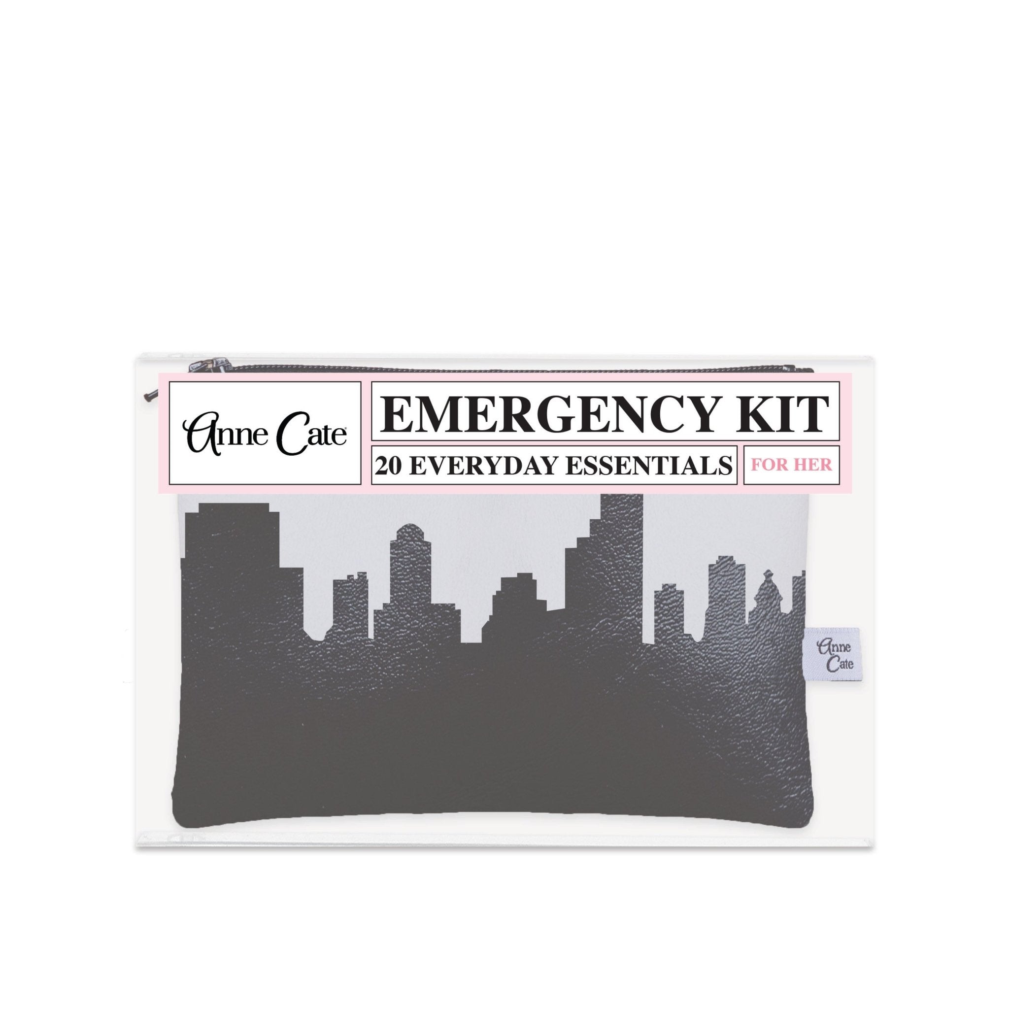 Columbia SC Skyline Mini Wallet Emergency Kit - For Her - Anne Cate