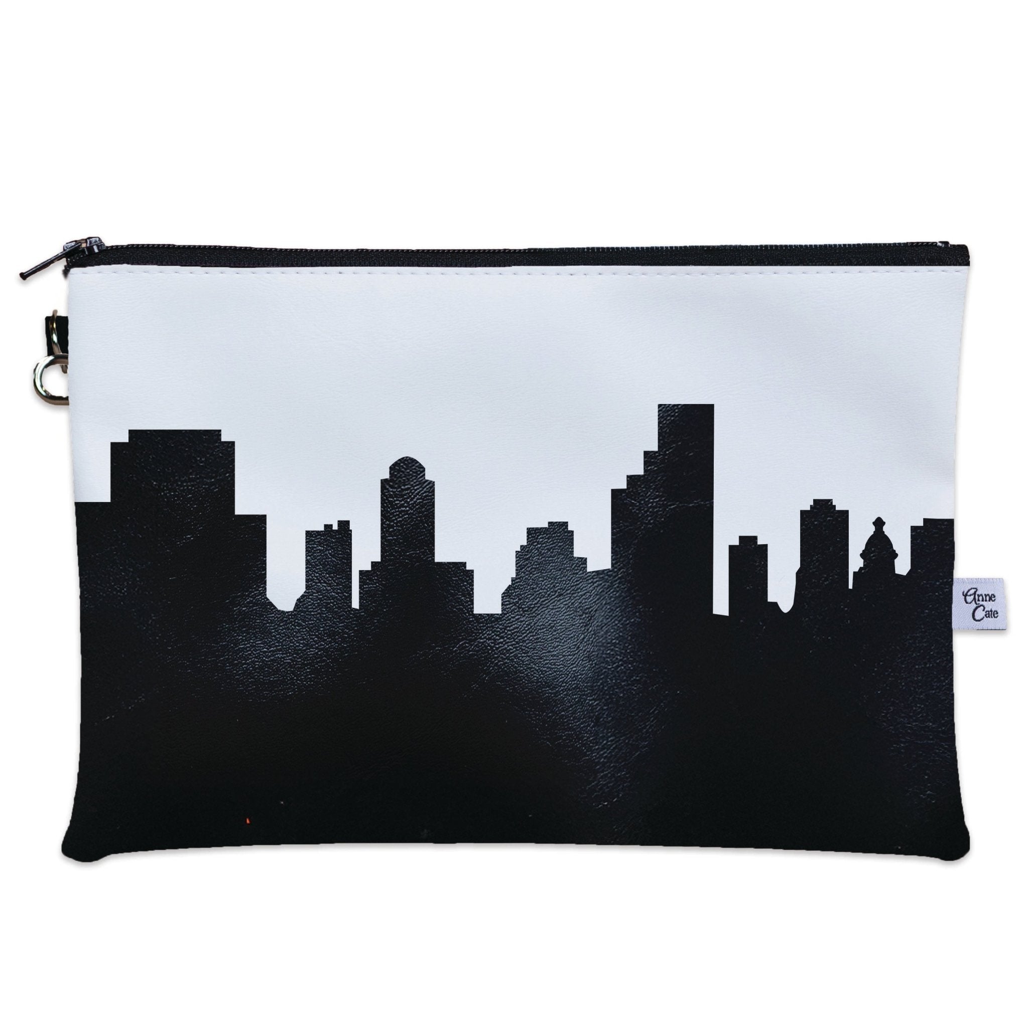 Columbia SC Skyline Wristlet Clutch Purse - Anne Cate