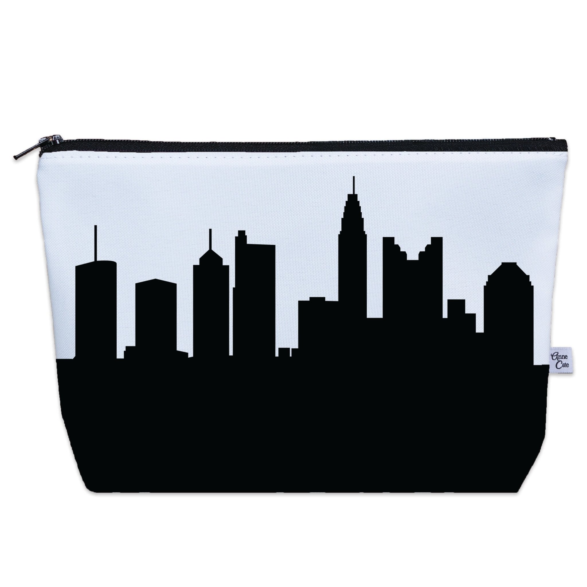 Columbus OH Skyline Cosmetic Makeup Bag - Anne Cate