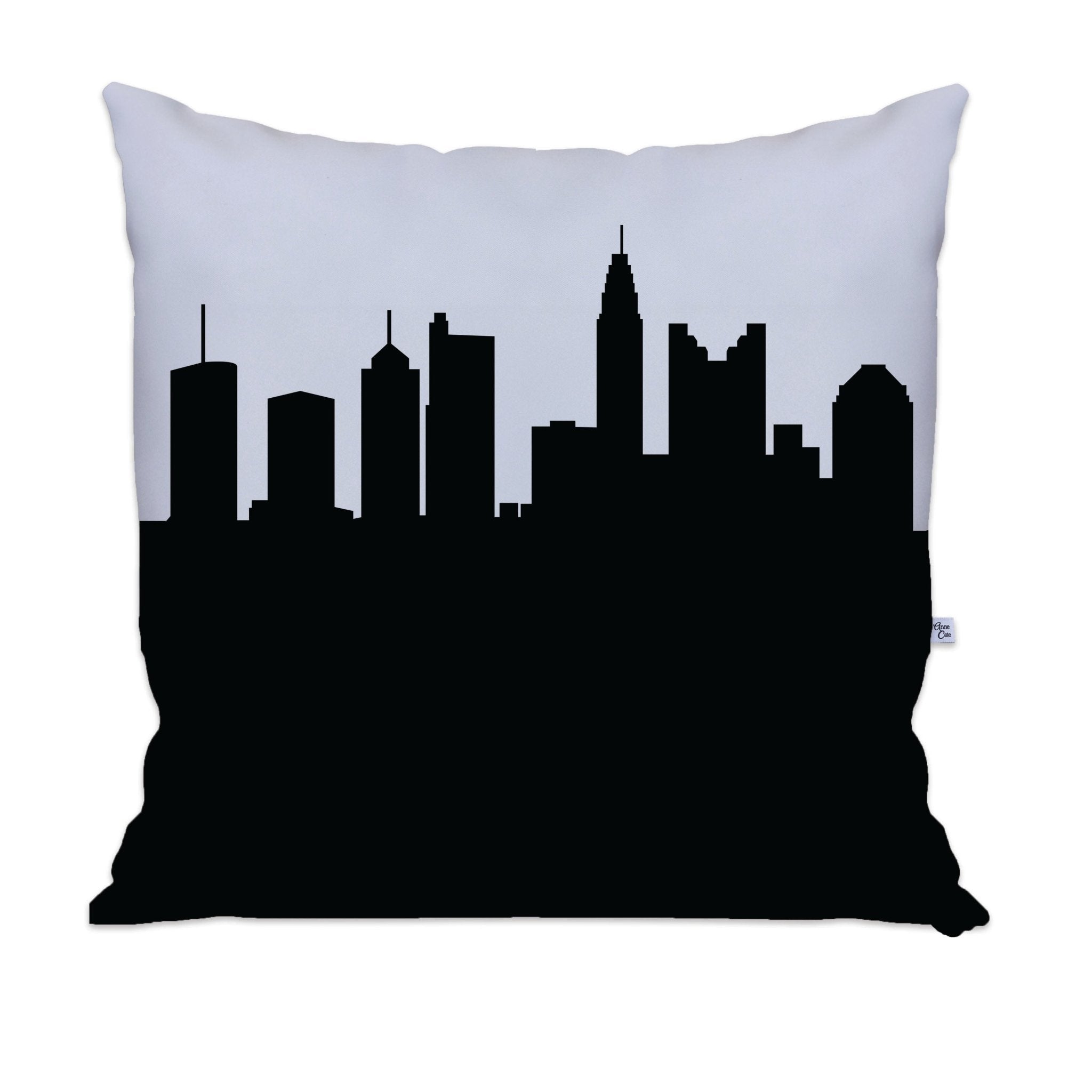 Columbus OH Skyline Large Throw Pillow - Anne Cate