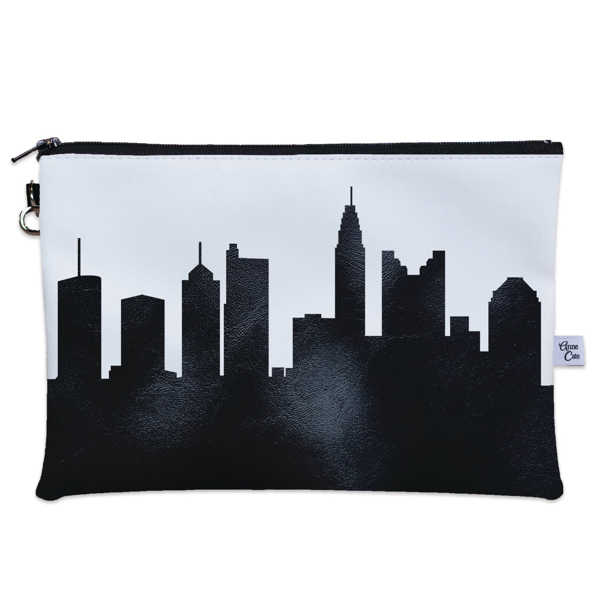 Columbus OH Skyline Wristlet Clutch Purse - Anne Cate