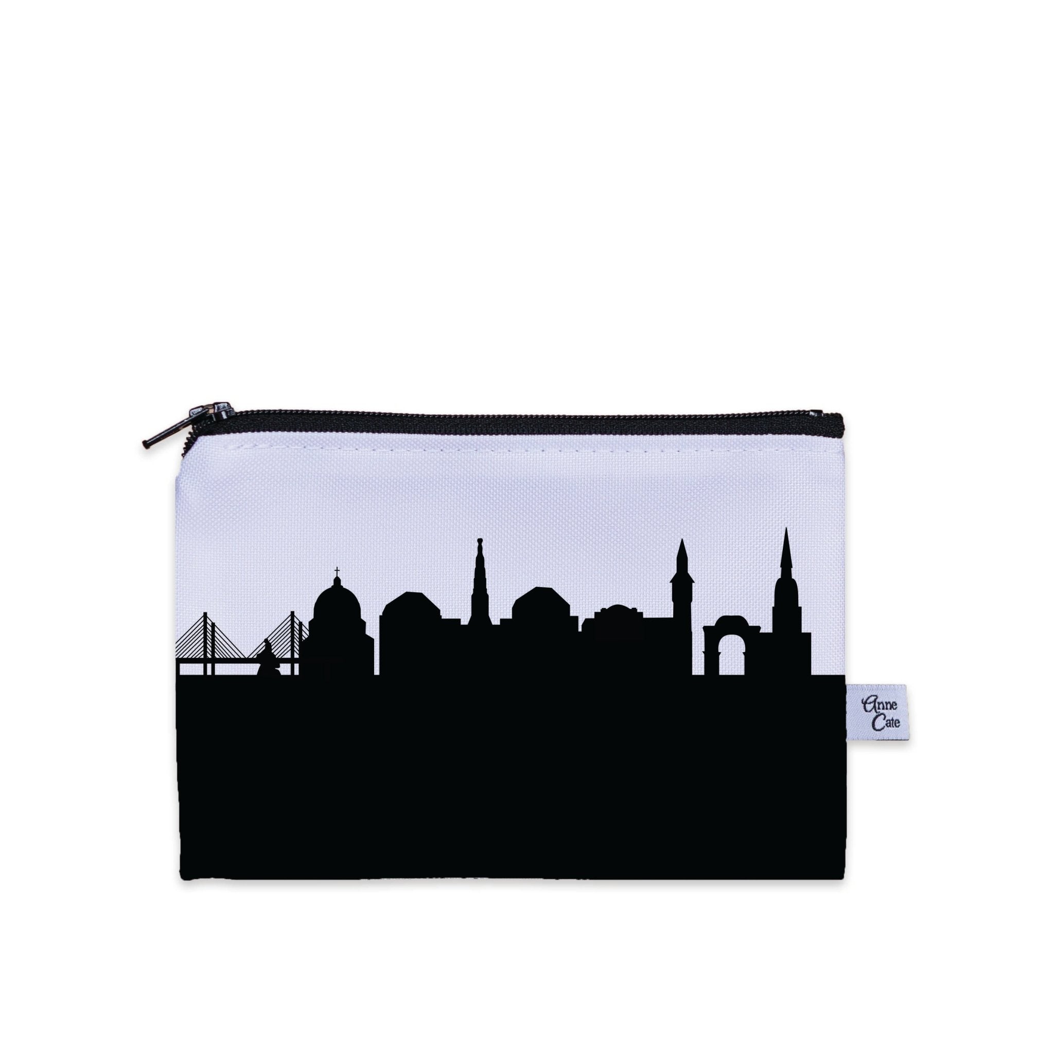 Copenhagen Denmark Skyline Canvas Mini Purse - Anne Cate