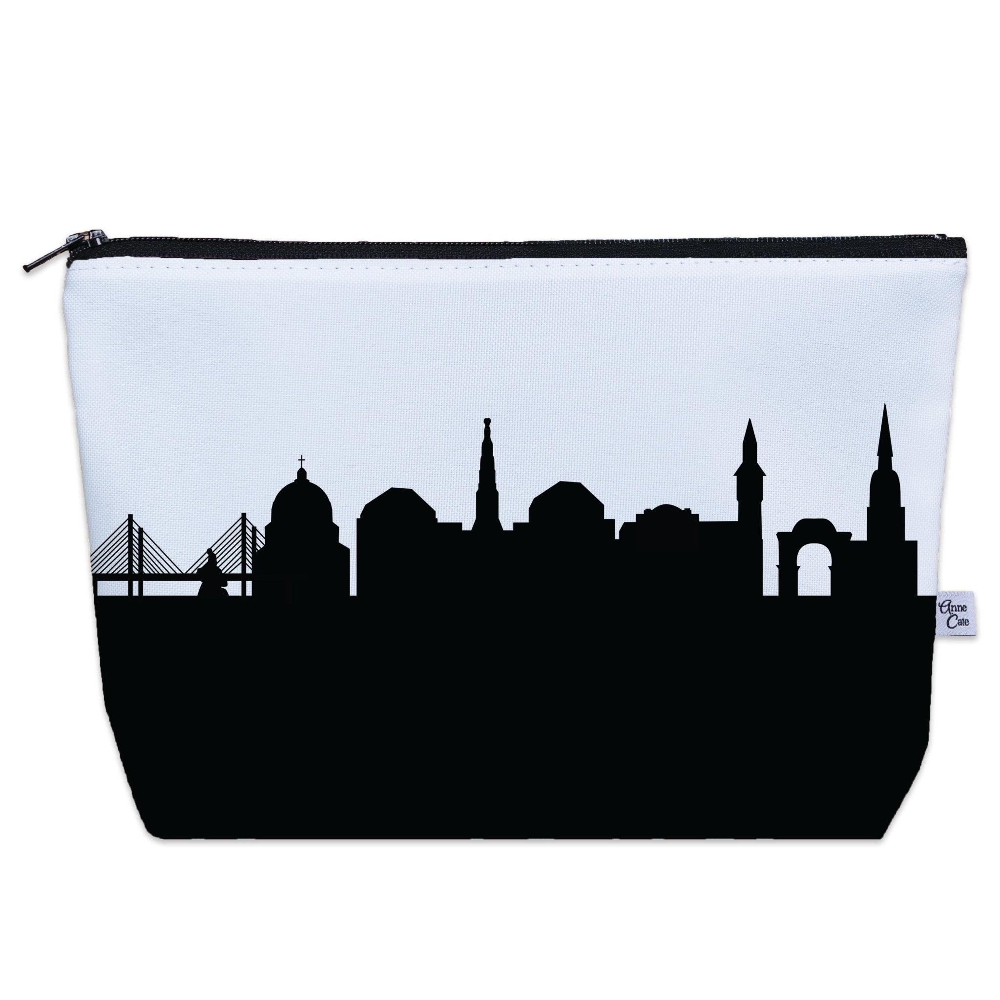 Copenhagen Denmark Skyline Cosmetic Makeup Bag - Anne Cate
