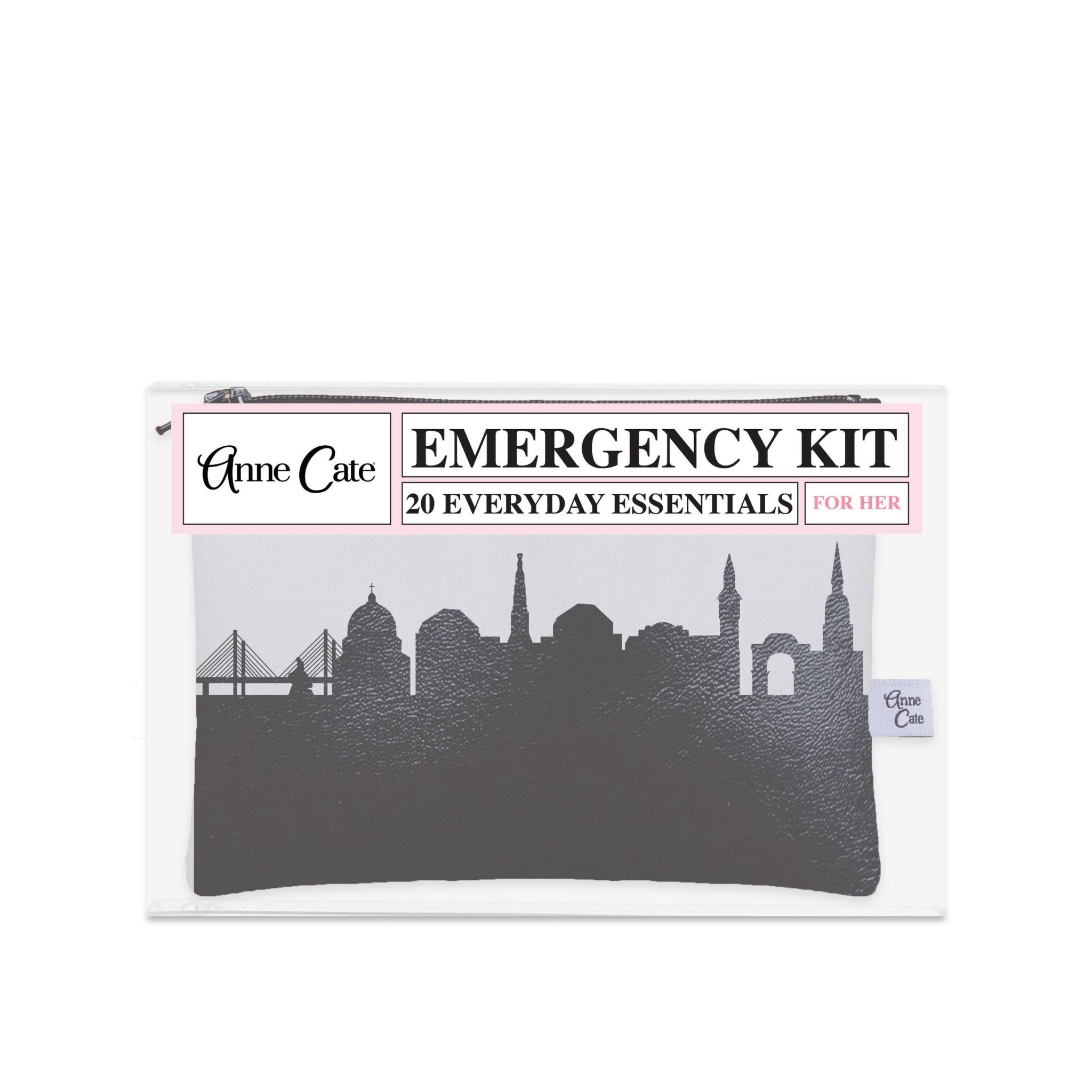 Copenhagen Denmark Skyline Mini Wallet Emergency Kit - For Her - Anne Cate