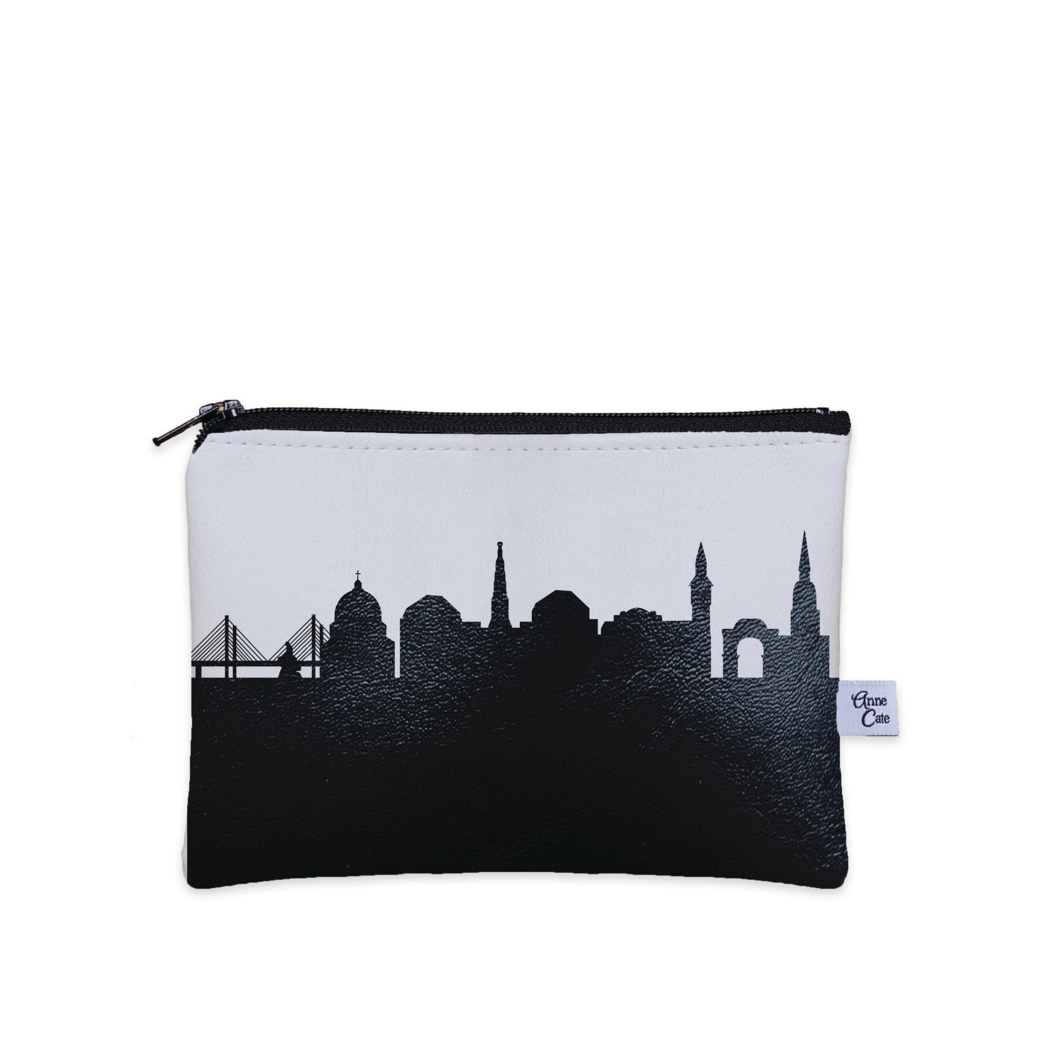 Copenhagen Denmark Skyline Vegan Leather Mini Wallet - Anne Cate