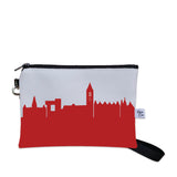 Cornell University Football Stadium Skyline Game Day Wristlet
