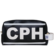 CPH (Copenhagen) City Abbreviation Travel Dopp Kit Toiletry Bag - Anne Cate
