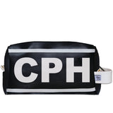 CPH (Copenhagen) City Abbreviation Travel Dopp Kit Toiletry Bag