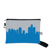 Football Stadium Skyline Game Day Wristlet