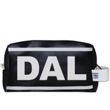 DAL (Dallas) City Abbreviation Travel Dopp Kit Toiletry Bag