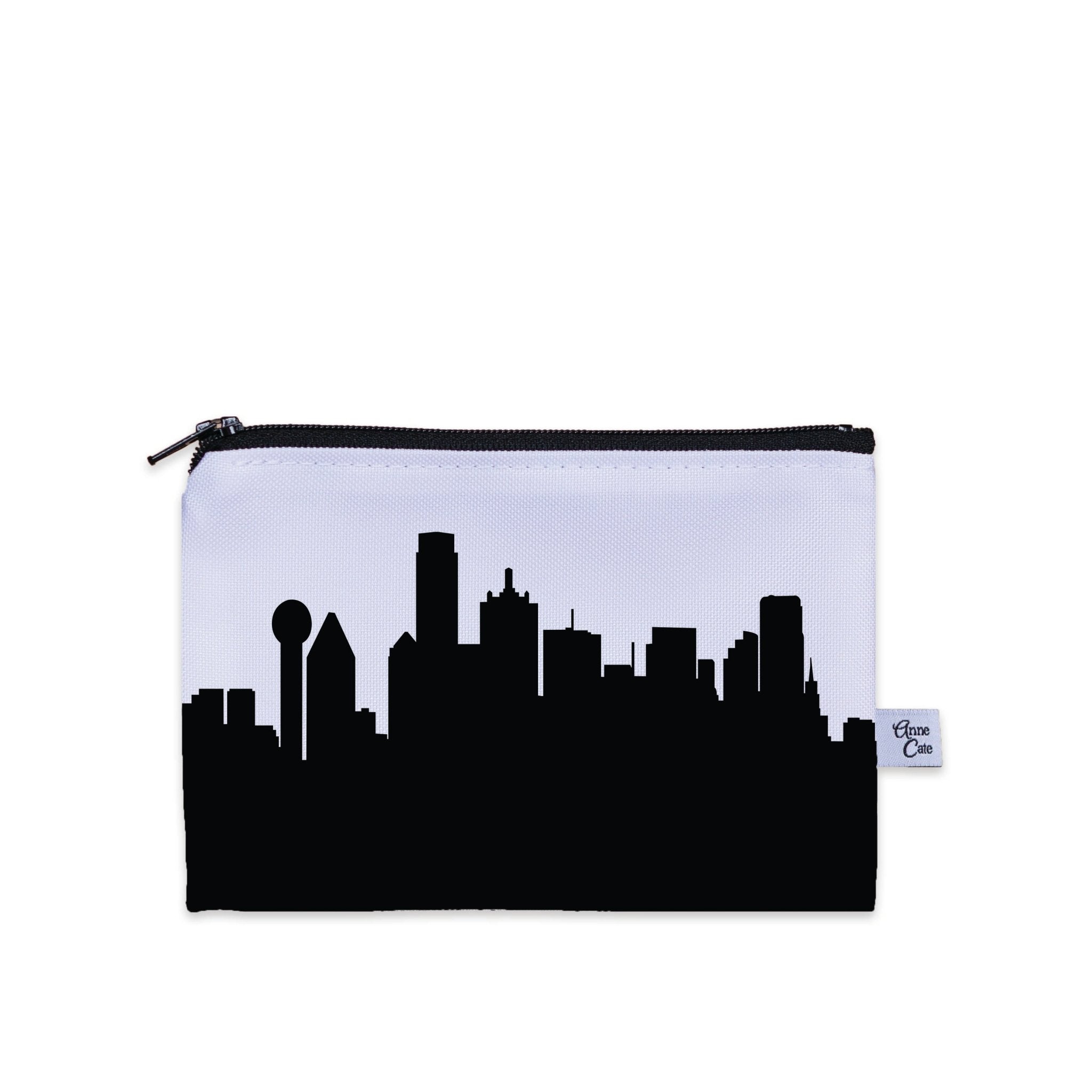 Dallas TX Skyline Canvas Mini Purse - Anne Cate