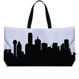 Dallas TX Skyline Weekender Tote