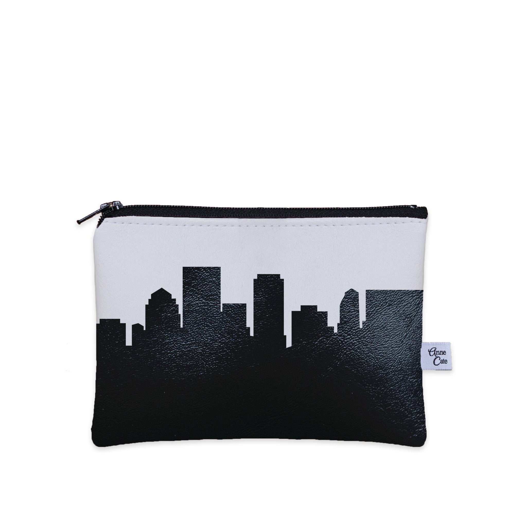 Dayton OH Skyline Vegan Leather Mini Wallet - Anne Cate