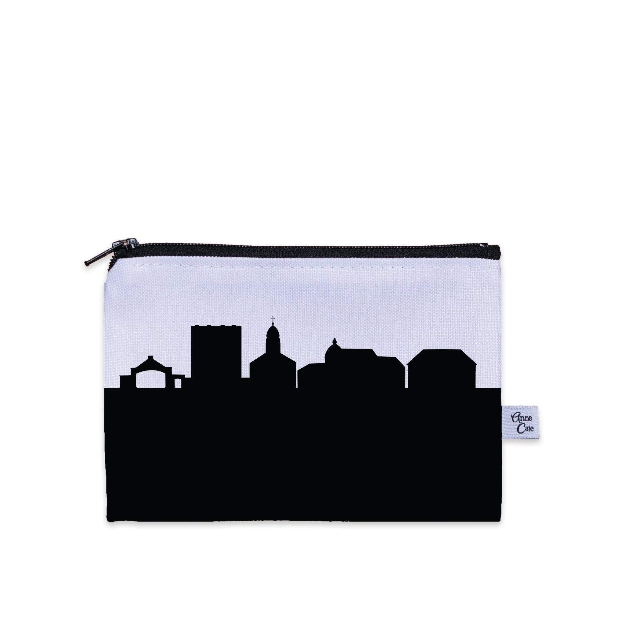 Dayton OH (University of Dayton) Skyline Canvas Mini Purse - Anne Cate