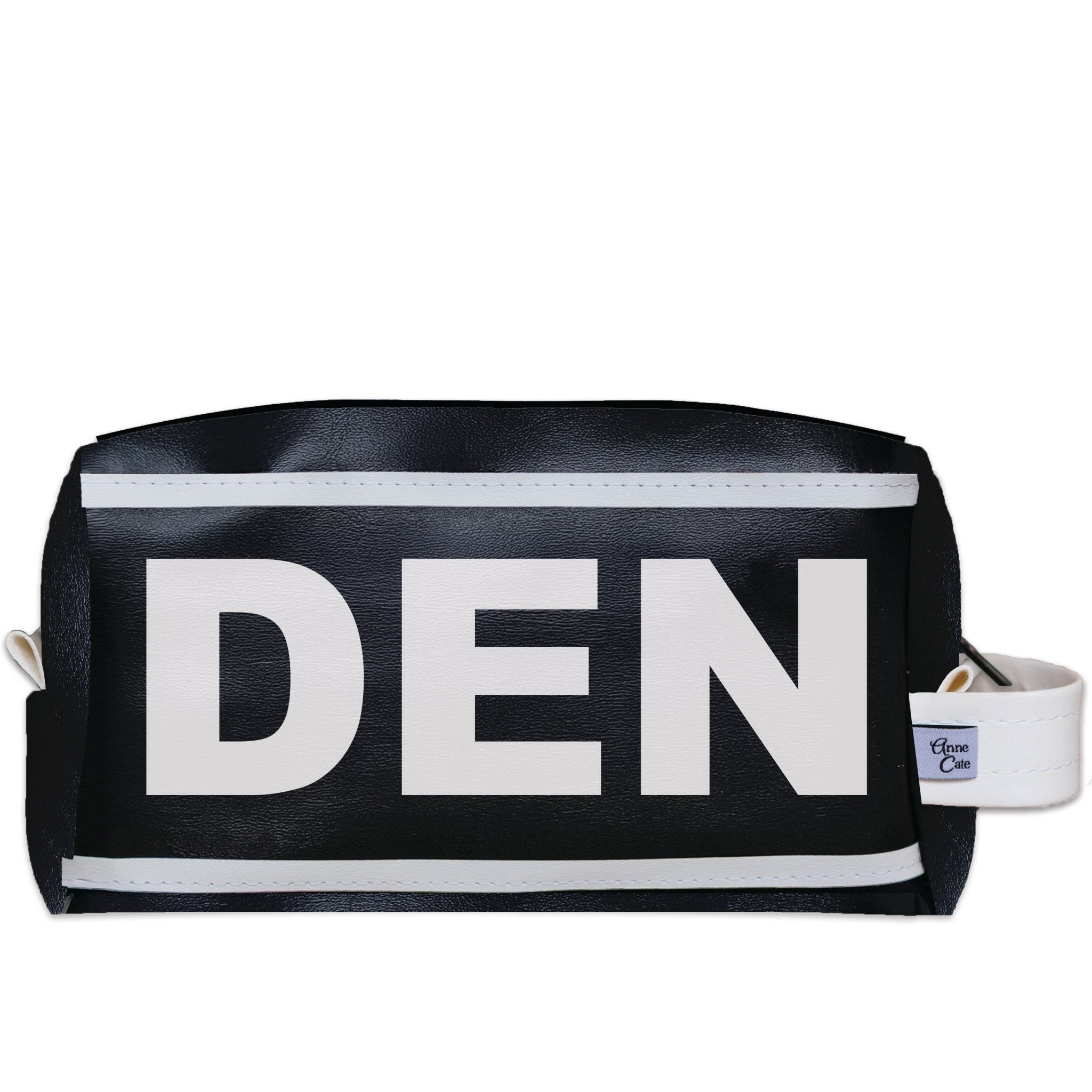 DEN (Denver) City Abbreviation Travel Dopp Kit Toiletry Bag - Anne Cate