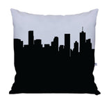 Denver CO Skyline Large Throw Pillow