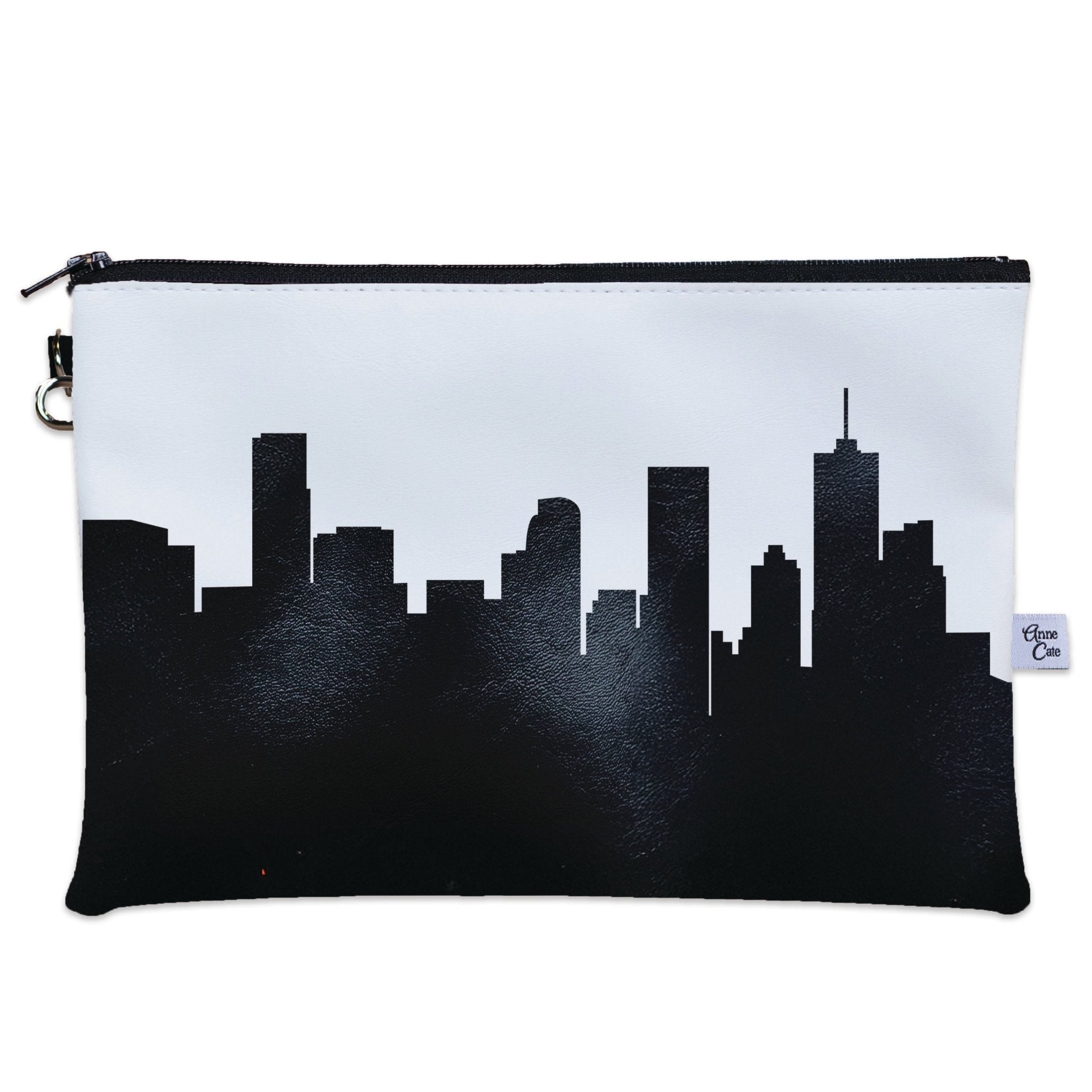 Denver CO Skyline Wristlet Clutch Purse - Anne Cate