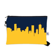Denver Nuggets Basketball Arena Skyline Game Day Wristlet - Anne Cate