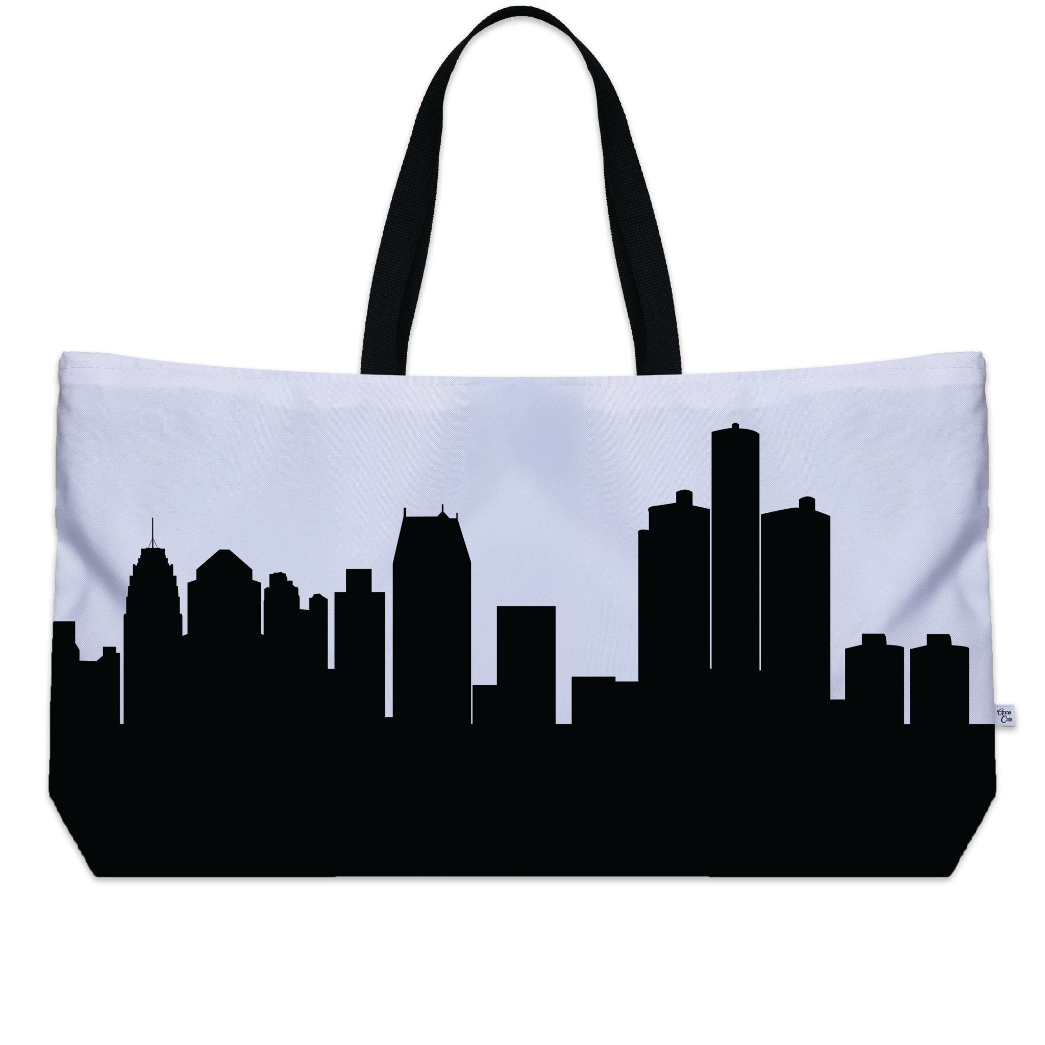 Detroit MI Skyline Weekender Tote - Anne Cate