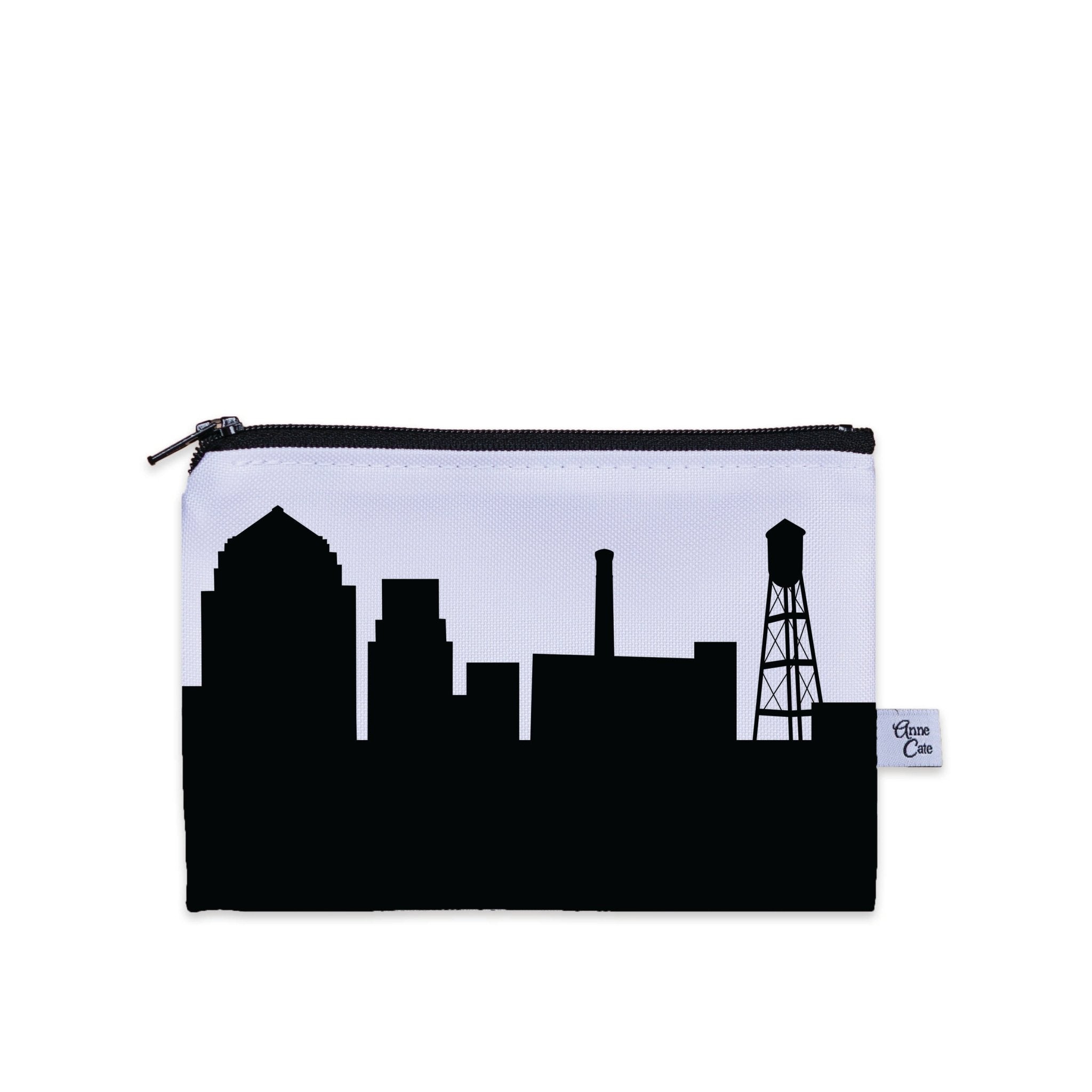 Durham NC Skyline Canvas Mini Purse - Anne Cate