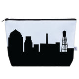 Durham NC Skyline Cosmetic Makeup Bag