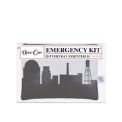 Durham NC Skyline Mini Wallet Emergency Kit - For Her - Anne Cate