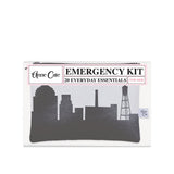 Durham NC Skyline Mini Wallet Emergency Kit - For Her