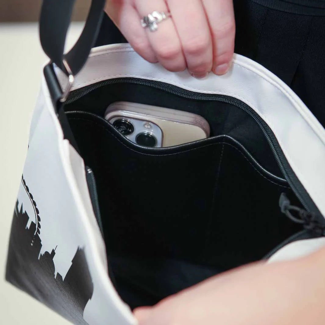 Durham NC Skyline Shoulder Bag Crossbody - Anne Cate