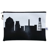 Durham NC Skyline Wristlet Clutch Purse