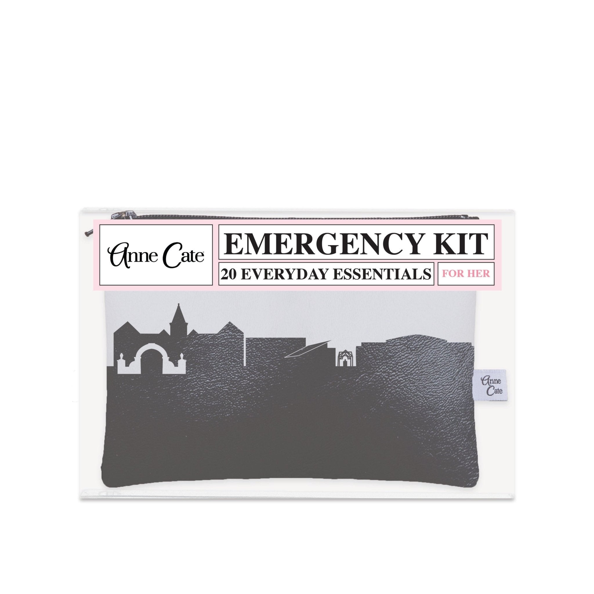 Findlay OH (University of Findlay) Skyline Mini Wallet Emergency Kit - For Her - Anne Cate