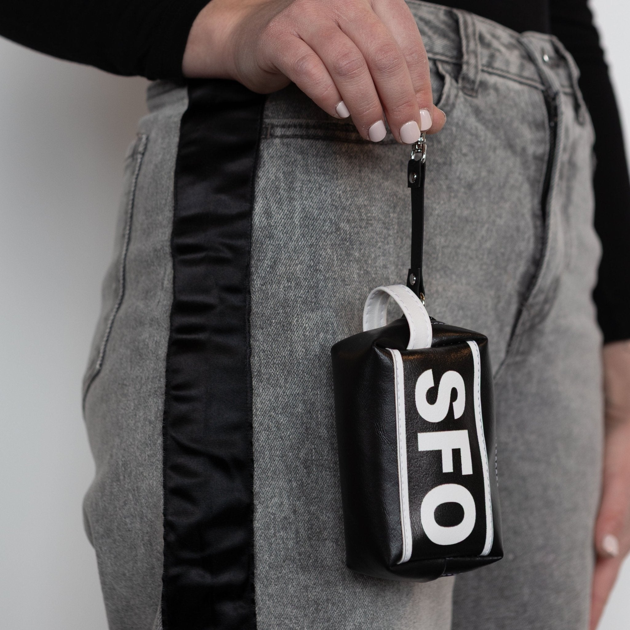 FLO (Florence) City Abbreviation Mini Bag Keychain Purse Charm - Anne Cate