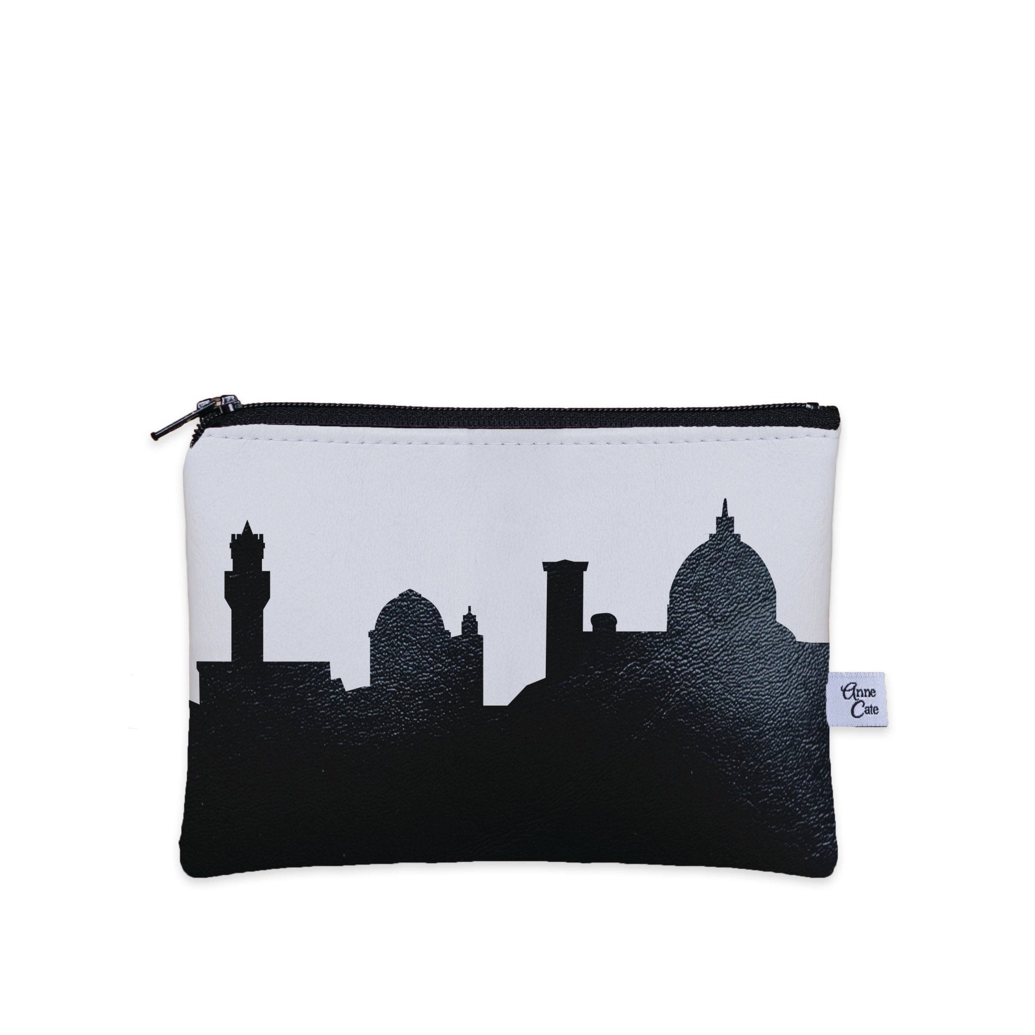 Florence Italy Skyline Vegan Leather Mini Wallet - Anne Cate