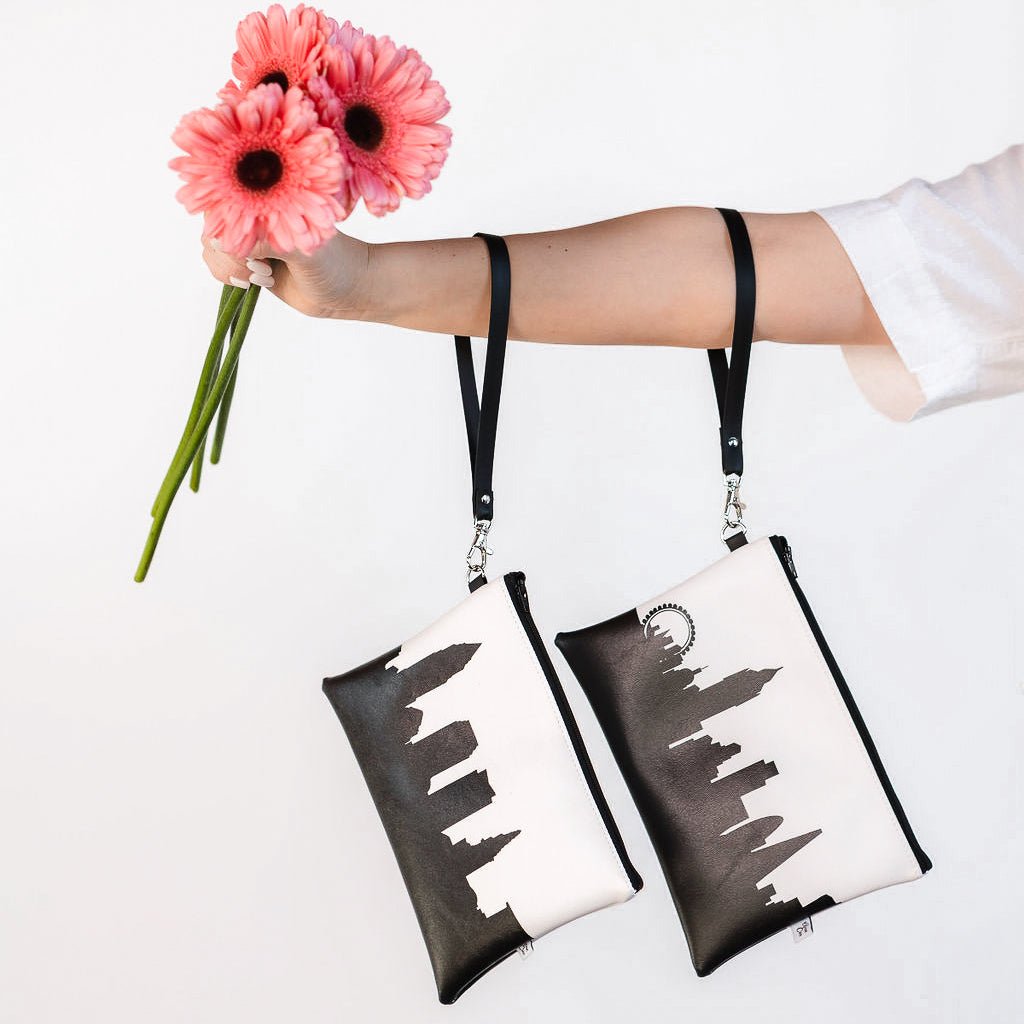 Florence Italy Skyline Wristlet Clutch Purse - Anne Cate