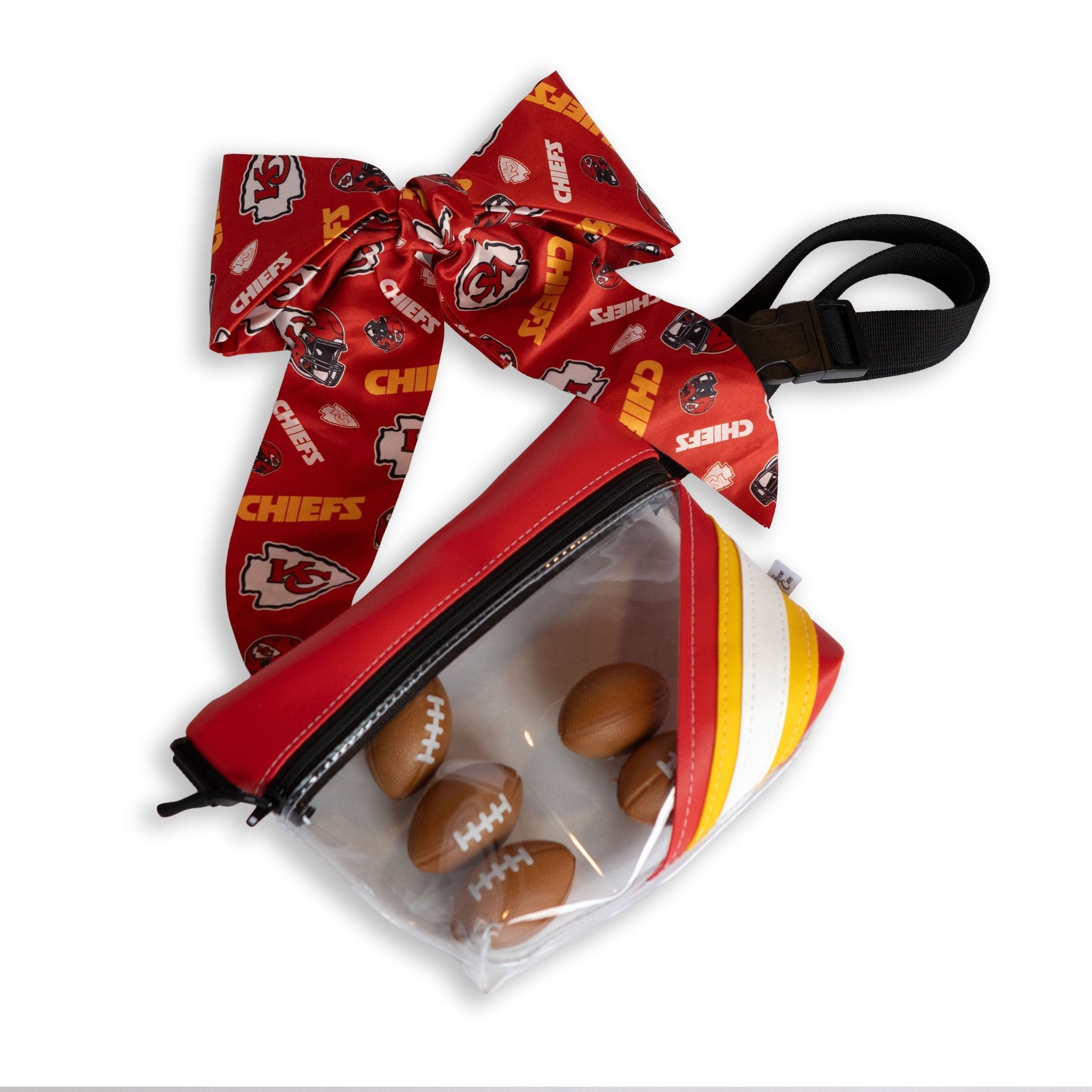 Football Stadium Clear Stripe Game Day Fanny Pack - Anne Cate