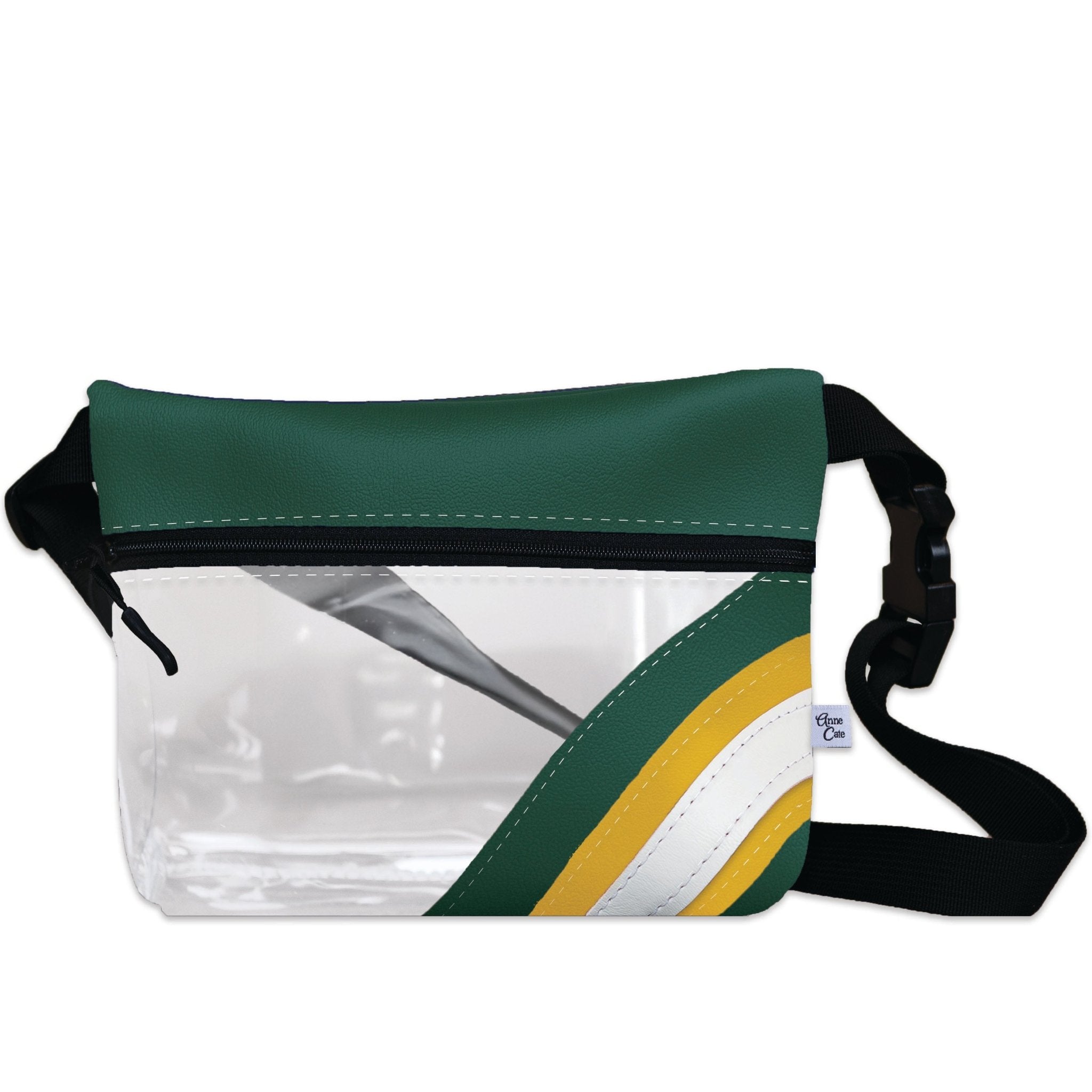 Football Stadium Clear Stripe Game Day Fanny Pack - Anne Cate